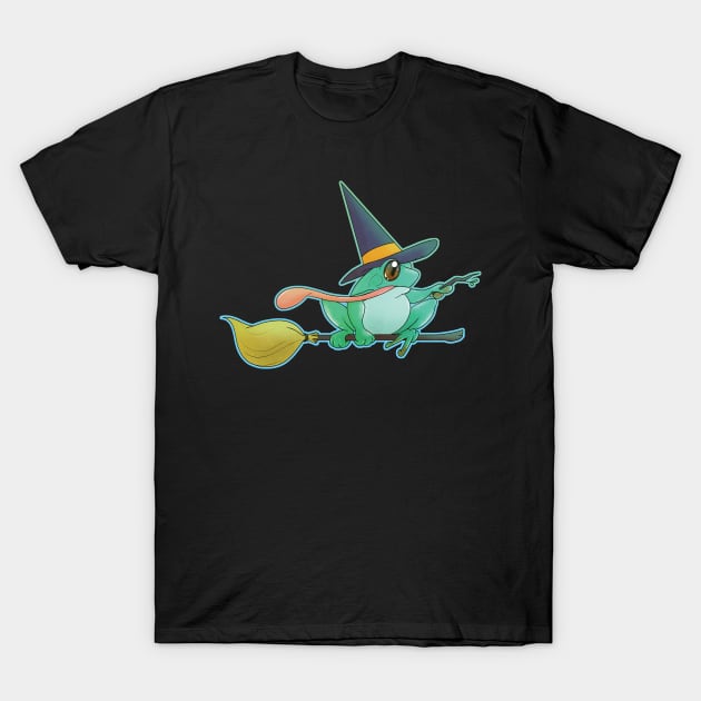 Frog wizard T-Shirt by Itslukefromschool